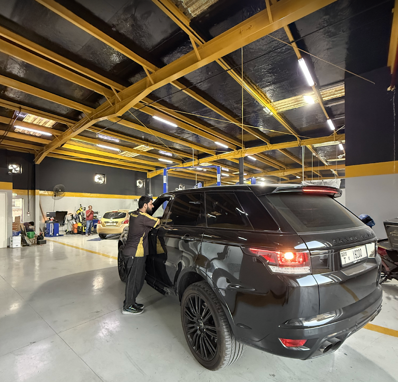 800 Shelby Garage workshop in Al Quoz, Dubai