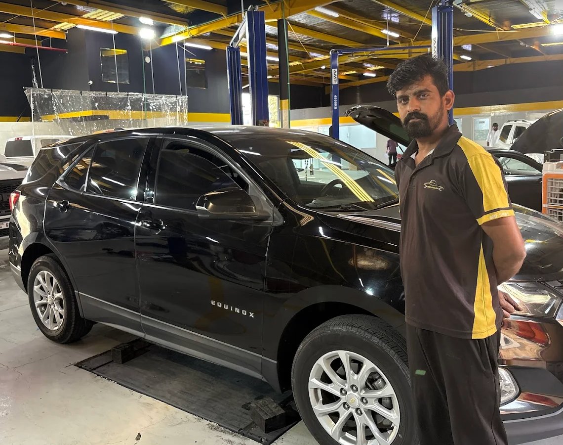 Engine and mechanical repair at 800 Shelby Garage Dubai